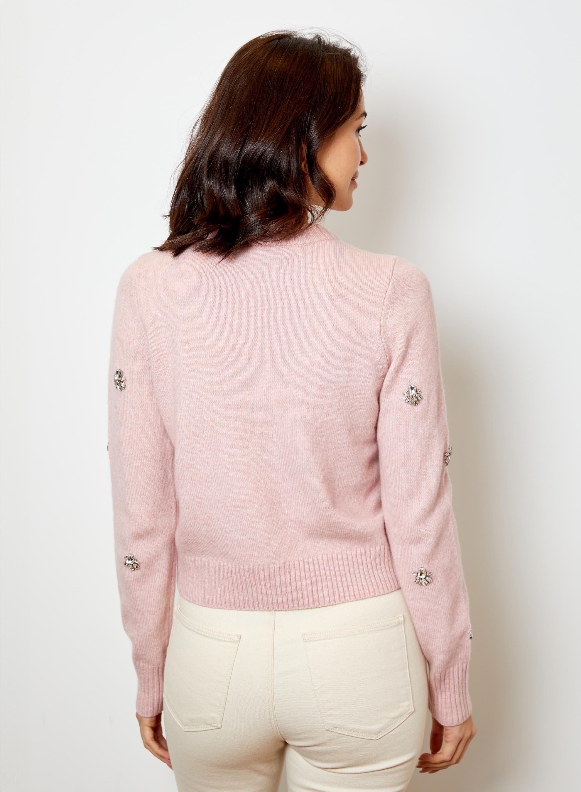 maison de dolce. メゾンドドルチェ rosette knit TOPS | maison de Dolce.